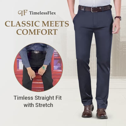 TimelessFlex - Men's High Stretch Straight Fit Pants